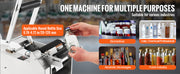 Load image into Gallery viewer, Amocart Semi-Automatic Round Bottle Labeling Machine 20-50pcs/min Electric Label Applicator for Bottles Diameter 0.78-4.72in