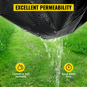 Bild in Galerie-Viewer laden, Amocart Landscape Fabric 6ftx300ft Geotextile Fabric Durable Heavy Duty 1.5oz Ground Cover Woven For Commercial Greenhouse Yard