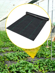 Charger l'image dans la visionneuse de galerie, SucceBuy Landscape Fabric 6ftx300ft Geotextile Fabric Durable Heavy Duty 1.5oz Ground Cover Woven For Commercial Greenhouse Yard