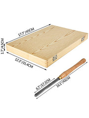 Charger l'image dans la visionneuse de galerie, Succebuy 8PCS+1 Free HSS Lathe Chisel Set for Wood Turning Root Furniture Carving Knife 6.89" Blade 16.14" Chisel With Tool Box