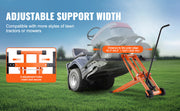Load image into Gallery viewer, SucceBuy Lawn Mower Lift with Hydraulic/Threaded jack, 500/880 Lbs Adjustable Movable Lawn Lifter for Lawn Mower Garden Tractor