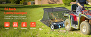 Bild in Galerie-Viewer laden, Amocart 52 in Tow Behind Lawn Sweeper 26 cu.ft. Yard Sweeper Adjustable Sweeping Height with Dumping Rope for Grass Clippings