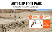 Load image into Gallery viewer, SucceBuy Laser Level Tripod 1/4"-20 & 5/8"-11 Thread Mount 40.94-133.85in Height Adjustment with Level Bubble & Heavy-duty Stand