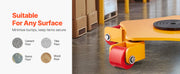 Load image into Gallery viewer, Amocart 8800 lbs Machinery Moving Skat Dolly with 360° Cap & PU Swivel Rollers Industrial Machine Mover for Warehouse Workshop