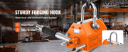 Load image into Gallery viewer, Amocart 100KG-2000KG Permanent Magnetic Lifter Pulling Capacity 2.5 Safety Factor Neodymium & Steel Lifting Magnet Lift Magnets
