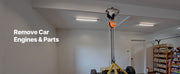 Bild in Galerie-Viewer laden, Amocart Hand Chain Hoist Manual Chain Block with Upgrade G80 Galvanized Chain 10 ft/20ft Lifting Height Pulley Hoist for Garage