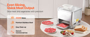 Load image into Gallery viewer, Amocart 550W Meat Cutter Machine 350 lb/h Commercial Meat Cutting Machine Stainless Steel 3.5 mm Thickness for Home Restaurant