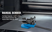Load image into Gallery viewer, SucceBuy Universal Metal Bender SBG-40 Multifunction Spiral Steel Plate Round Square Flat Bar Bending Tool for Metal Production