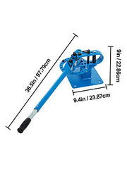 Bild in Galerie-Viewer laden, Amocart Pipe Bender YP-9Manual Bench Steel Tube Bending Kit with 7Dies 1-3inMultifonction Compact Flat Bar Rod Brake Bends Tool