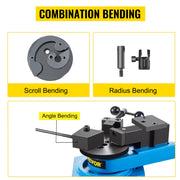 Bild in Galerie-Viewer laden, Amocart Universal Metal Bender SBG-40 Multifunction Spiral Steel Plate Round Square Flat Bar Bending Tool for Metal Production