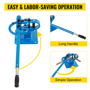 Load image into Gallery viewer, Amocart Pipe Bender YP-9 Manual Bench Steel Tube Bending Kit w/ 7Dies 1-3in Multifonction Compact Flat Bar Rod Brake Bends Tool
