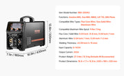 Load image into Gallery viewer, SucceBuy 5-in-1 MIG Welder 200Amp Pluse Mig Welding Machine Gas MIG/Flux Core MIG/Stick/Lift TIG/AU TIG with LCD Screen Display
