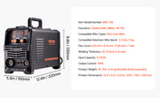 Load image into Gallery viewer, SucceBuy MIG Welder 130Amp Mig Welding Machine 3-in-1 Portable Mig Welder with IGBT Inverter Technology Digital Display Screen