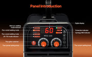 Load image into Gallery viewer, SucceBuy MIG Welder 130Amp Mig Welding Machine 3-in-1 Portable Mig Welder with IGBT Inverter Technology Digital Display Screen