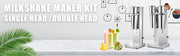 Bild in Galerie-Viewer laden, Amocart Milk Shake Machine 800ML Commercial Auto Double Cups Milkshaker Stainless Steel Shaking Maker Bubble Boba Drink Mixer