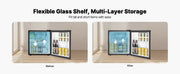 Load image into Gallery viewer, Amocart 48L 90L Mini Fridge Single Door Compact Refrigerator Adjustable Temperature Metal Shelf Energy Efficient Refrigerator