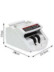Load image into Gallery viewer, Amocart 1000Pcs/Min Money Counter Business Cash Register Euros Bills Fake Banknote Detector by UV & MG Function for Banks Shops