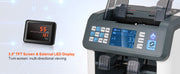 Load image into Gallery viewer, SucceBuy 1200 Pcs/Min Money Counter Business Cash Register Bills Counterfeit Detector 2 CIS/UV/MG/IR/DD/SN Function Bank Store