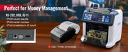 Load image into Gallery viewer, SucceBuy 1200 Pcs/Min Money Counter Business Cash Register Bills Counterfeit Detector 2 CIS/UV/MG/IR/DD/SN Function Bank Store