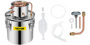Charger l'image dans la visionneuse de galerie, Amocart 3 5 8 13 Gal Alcohol Still Stainless Steel Alcohol Distiller Copper Tube Home Brewing Kit for DIY Whisky Wine