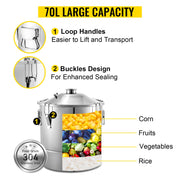 Load image into Gallery viewer, Amocart 20L-70L Alcohol Distiller Machine Beer Brewing Equipment DIY Wine Moonshine Apparatus Dispenser Kit Home Appliance