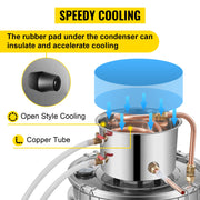 Load image into Gallery viewer, 12L 20L 30L 50L Alcohol Brewing Distiller DIY Moonshine Apparatus Stainless Steel Still Whisky Brandy Home Appliance