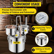 Load image into Gallery viewer, 12L 20L 30L 50L Alcohol Brewing Distiller DIY Moonshine Apparatus Stainless Steel Still Whisky Beer Brandy Home Use