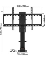 Load image into Gallery viewer, Amocart Remote TV Lift Motorized Cabinet TV Mount Bracket Electirc Actuator Lift Column DC Motor Height Adjustable Plasma LCD