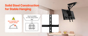 Charger l'image dans la visionneuse de galerie, Amocart Motorized TV Wall Mount for 32 to 55/65/70 Inch Adjustable TV Mount Bracket w/ Max VESA 24 x 16/24 in Up to 88-132 lbs