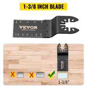 Load image into Gallery viewer, SucceBuy 100PCS Oscillating Saw Blades Quick Release Multitool Blades Kit HCS Tool Blades Cut Cutter for Wood Plastic Metal Nail