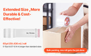 Bild in Galerie-Viewer laden, SucceBuy 6/24 Rolls 7.6CM 70M High Viscosity Clear Adhesive Tape Transparent Packaging Tape for Office Wrapping Express Packing