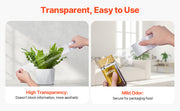 Bild in Galerie-Viewer laden, SucceBuy 6/24 Rolls 7.6CM 70M High Viscosity Clear Adhesive Tape Transparent Packaging Tape for Office Wrapping Express Packing