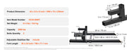 Load image into Gallery viewer, SucceBuy 43" Clamp on Pallet Forks 2000lbs Tractor Bucket Forks Heavy Duty Pallet Forks for Tractor Attachment Skid Steer