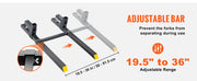 Load image into Gallery viewer, Amocart 43" Clamp on Pallet Forks 2000lbs Tractor Bucket Forks Heavy Duty Pallet Forks for Tractor Attachment Skid Steer