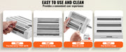 Load image into Gallery viewer, Amocart Pasta Attachment for KitchenAid Stand Mixer 3-IN-1 Stainless Steel Pasta Roller Cutter Set Including Pasta Sheet Roller