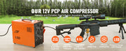 Load image into Gallery viewer, Amocart PCP Air Compressor 4500PSI/30Mpa Portable PCP Pump Compressor Water-Free Air Rifle Paintball Scuba Tank Compressor