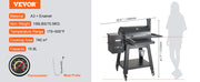 Bild in Galerie-Viewer laden, Amocart Portable Charcoal Grill Propane Gas Grills with Cover and Cart Heavy Duty Iron BBQ Grill for Outdoor Cooking Barbecue