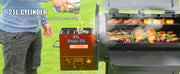 Bild in Galerie-Viewer laden, Amocart Portable Charcoal Grill Propane Gas Grills with Cover and Cart Heavy Duty Iron BBQ Grill for Outdoor Cooking Barbecue