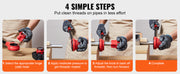 Load image into Gallery viewer, SucceBuy Manual Pipe Threader Ratchet Tool Portable Pipe Threading Set w/ 6PCS NPT Dies for Galvanized Aluminum Iron Copper Pipe