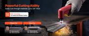 Load image into Gallery viewer, Amocart Plasma Cutter 65A Non-Touch Pilot Arc Plasma Cutting Machine Non-High Frequency-with 2T/4T Function &Adjustable PT Time