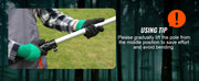 Load image into Gallery viewer, Amocart Manual Pole Saw Extendable Tree Pruner Sharp Steel Blade for Branches Trimming with Lightweight Aluminum Alloy Handle