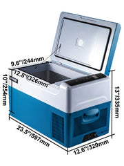 Load image into Gallery viewer, Amocart 20L 22L 35L 45L 55L Car Refrigerator Mini Fridge Freezer Portable Compressor Cooler 12/24V Ice Box for Camping