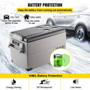 Load image into Gallery viewer, Amocart 20L 22L 35L 45L 55L Car Refrigerator Mini Fridge Freezer Portable Compressor Cooler 12/24V Ice Box for Camping