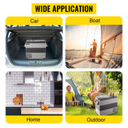 Load image into Gallery viewer, SucceBuy 20L 22L 35L 45L 55L Car Refrigerator Mini Fridge Freezer Portable Compressor Cooler DC 110-240V Ice Box for Camping