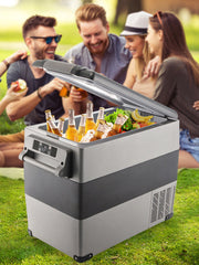 Load image into Gallery viewer, SucceBuy 20L 22L 35L 45L 55L Car Refrigerator Mini Fridge Freezer Portable Compressor Cooler DC 110-240V Ice Box for Camping