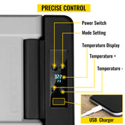 Load image into Gallery viewer, Amocart 9L 15L Car Refrigerator Portable Compressor Fridge Freezer Cooler DC 110-240V AC for RV Travelling Camping Fishing