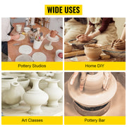 Load image into Gallery viewer, Amocart Pottery Wheel 14in/36cm Pottery Forming Machine with Foot Pedal Pottery Wheel for Adults 450W Electric Pottery Wheel