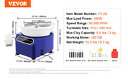 Bild in Galerie-Viewer laden, Amocart Pottery Wheel 11 inch Pottery Forming 450W Electric Wheel for Pottery Direct Drive Ceramic Wheel for DIY Art Craft Blue