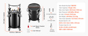 Load image into Gallery viewer, Amocart Spray Paint Pressure Pot Pressure Pot Paint Sprayer Spray Guns Central Pneumatic Sprays Gun for Furniture Car Fence