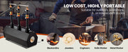 Load image into Gallery viewer, Amocart Portable Propane Forge 3 Burners, 2600℉ Tool and Knife Making Cold-Rolled Steel Gas Forging Tools Use for Metal Forging